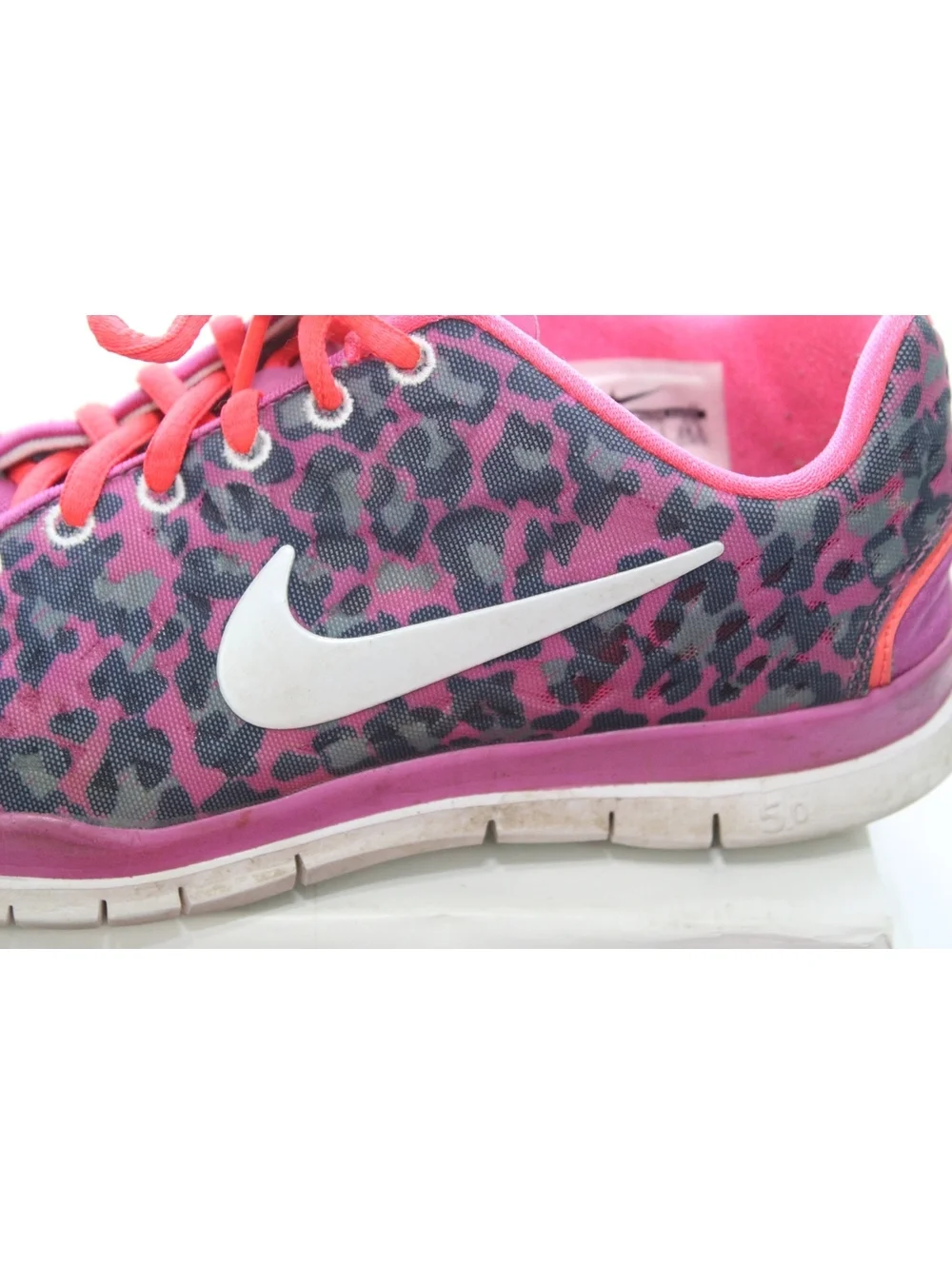 Nike Free 5 TR Fit 3 Running Cross Training Shoes Pink 555159-601 Womens Sz 7.5